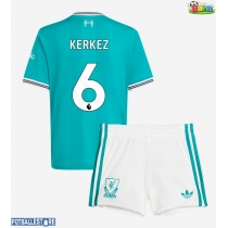 Liverpool Milos Kerkez #6 Tredjedraktsett Barn 2025-26 Kortermet (+ Korte bukser)